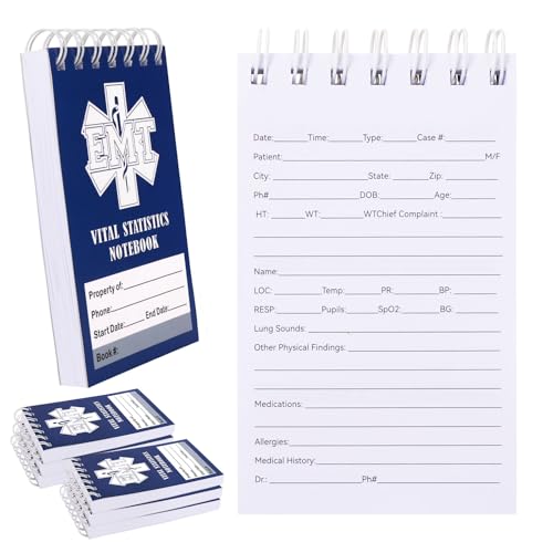 Carnet médical signes vitaux TME lot de 6 livrets d'informations patient