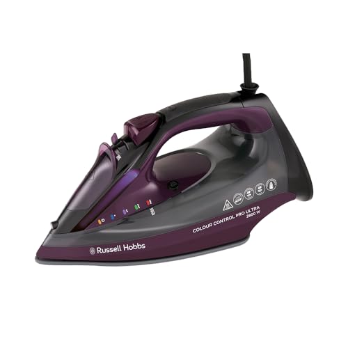 Russell Hobbs Dampfbügeleisen, Keramik-Antihaft-Bügelsohle,195g Dampfstoß, 50g variabler Dampf, 380ml Wassertank,Selbstreinigung… – Ansicht 5