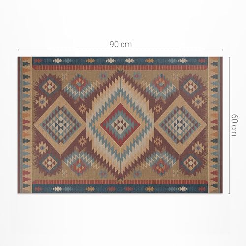 Tapis extérieur PVC imperméable 60x90 cm pour sol de balcon - 4