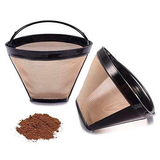Set of 2 #4 Cone Reusable Coffee Filters