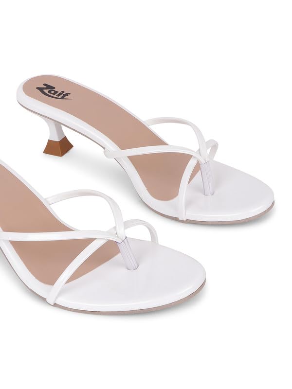 Image of ZAIF women fancy Pencil heel footwear sandal (HS93)