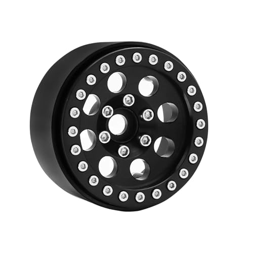 Jante de Moyeu Roue Beadlock Métal pour Sorties Crawler TRX4 1/10