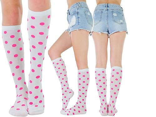 Image of ToBeInStyle Women's Pack of 6 or 12 Knee High Socks