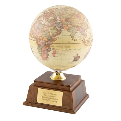 Engraved Old World Solar Globe (Free Customization) - Things Remembered
