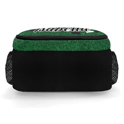 Dark Green Cheers Custom Cheer Backpack for Cheerleader Personalized Cheerleading Backpack Bag, Cheer Coach Travel Daypack4