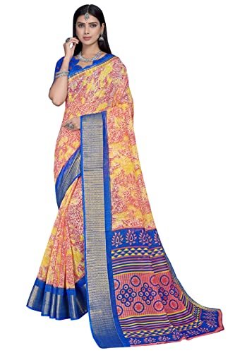 Image of Glory Sarees Women's Cotto Silk Saree With Blouse Piece (Fashion104 Parent)