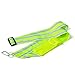 Navaris Reflective Sash - for Walking at Night, Cycling, Running - Reflector Gear with Pocket and Carabiner Clip for Men and Women - Yellow