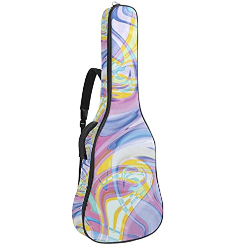 Sac à dos pour guitare basse électrique corail et boucle de suspension