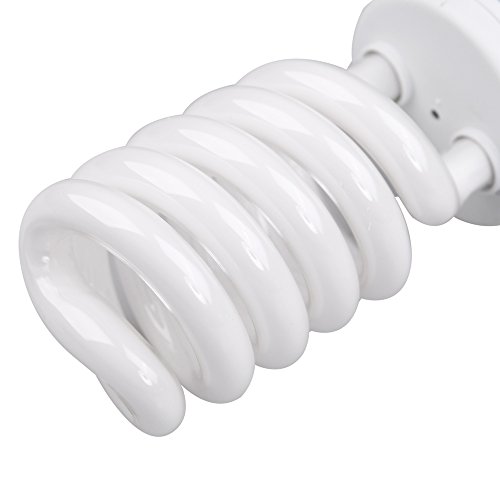 Mainstayae E27 110V 5500K 45W Photo Studio Bulb Vídeo Fotografia Luz Daylight Lâmpada