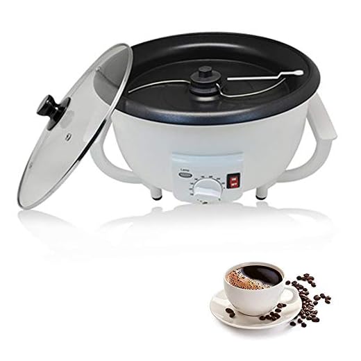 OIWIO Tostador De Café Electeic, Tostador De Café Electeic Multifuncional MáQuina De Hornear Tostado De Granos De Café con Mango Resistente Al Calor para Granos De Café, CastañAs