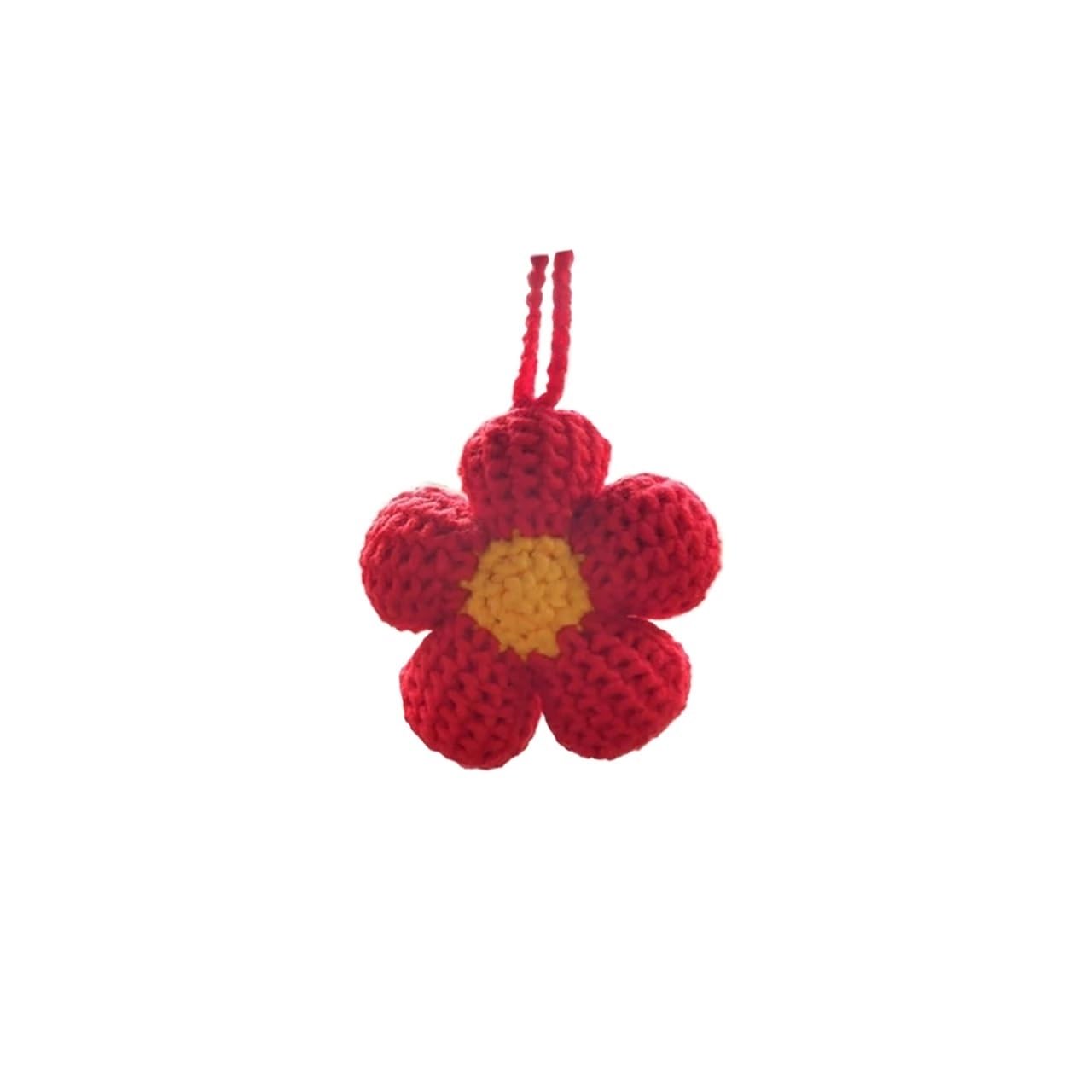 Autospiegel Anhänger Gestricktes 5 Stück Blumen-Zubehör for Aufhängen von Autospiegeln