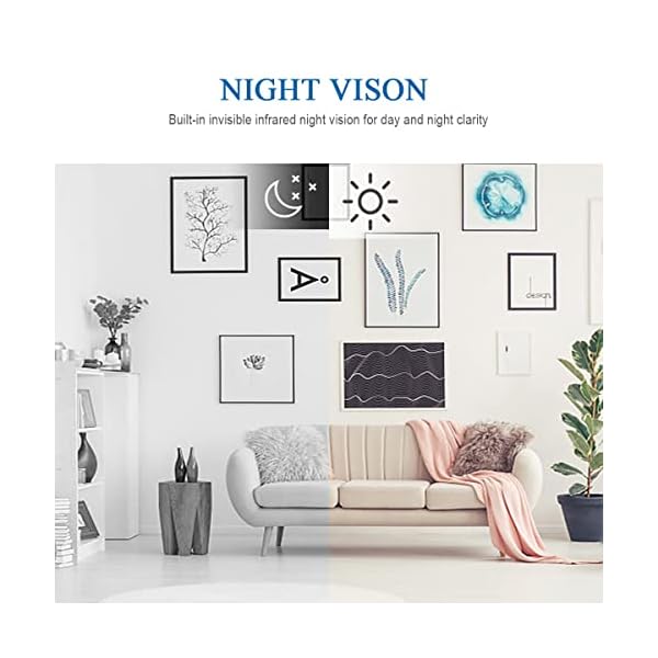 JLRKENG Hidden Camera Car Key Mini HD 1080P Spy Camera Nanny Cam Hidden Camera with IR Night Vision Security Cameras for Dating Surveillance Outdoor and Indoor. - Image 4