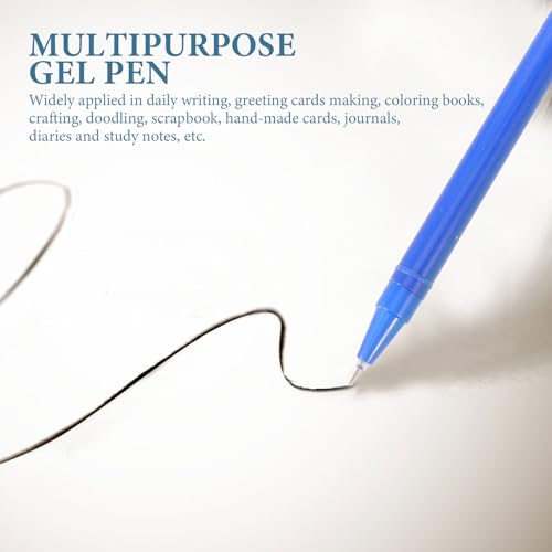 VILLCASE 12 bolígrafos de gel para escritura suave miniatura 2