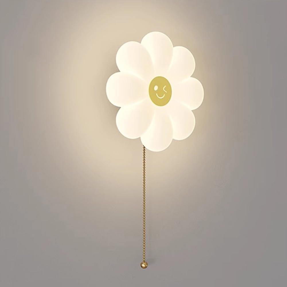 Lámpara de pared para habitación de niño con luz regulable que protege la vista