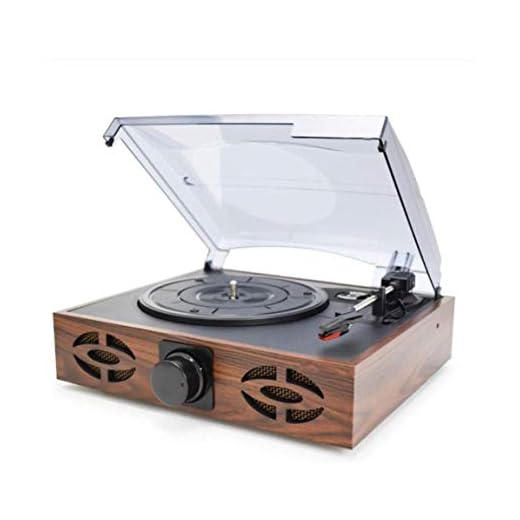 Hi-Fi Home Record Player Skivspelare Trådlös bärbar LP-fonograf med inbyggda stereohögtalare Belt-Drive skivspelare Record Player med högtalare