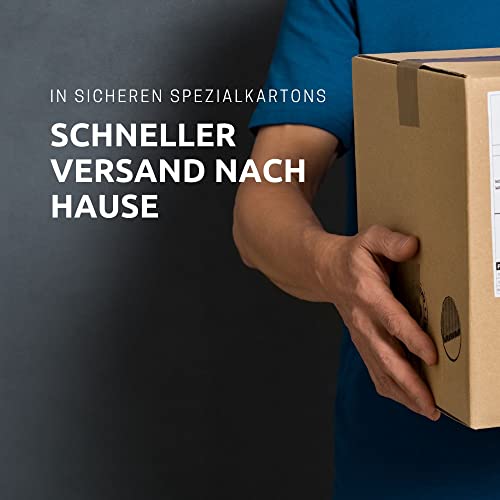 Foto von VIETSCHI Profi DIN Plus 12,5L weiß - doppeldeckende Innendispersion - Deckkraft Klasse 1 - Wandfarbe Weiß - Wand- und Deckenfarbe - ergiebig bis zu 90m2 Wandfläche - Wandfarbe weiß hohe Deckkraft