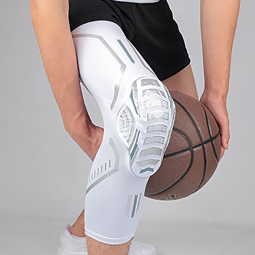 Hotfiary 2 Pack Padded Arm Sleeves Padded Knee Sleeves For Kids Youth Adults, Basketball Shooter Sleeves Compression Collision Avoidance Padded Elbow And Leg Sleeves For Volleyball Football Baseball #TOP5