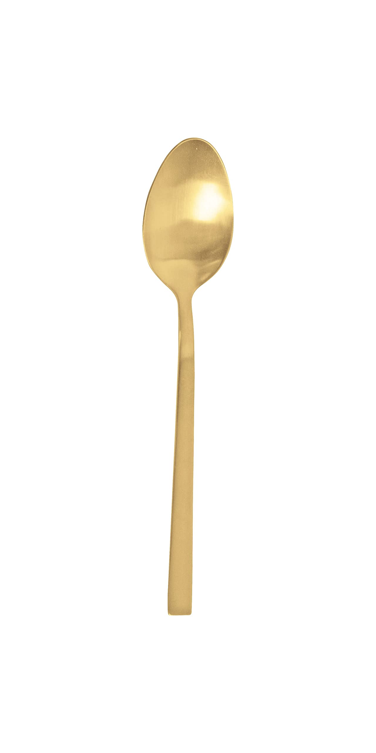 Pintinox Set da 24 Posate Serie Lucky Oro Satinato, Acciaio Inox Nichel free