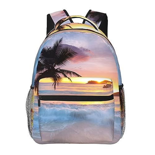 Sac à dos décontracté étanche et mignon pour école ou voyage avec grand volume
