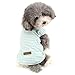 RANPHY縞柄ペット服 柔らかい Ｔシャツ 愛犬 小型犬 可愛い半袖 タンクトップ 両足のペット服 春夏プルオーバー 犬用 わんこ服 通気 散歩 お出かけ 吸水 速乾 ベス ト ペット用品