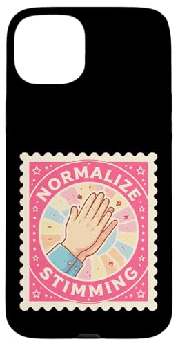 Normalize Stimming Stim Awareness Neurodivergent �X�}�z�P�[�X iPhone 15 Plus �p