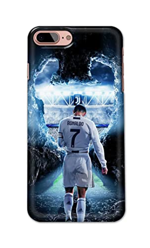 Image of Printed Hard Back Cover Case for Apple iPhone 7+ Plus | iPhone 8+ Plus Back Cover (Footbal Legend) -1302