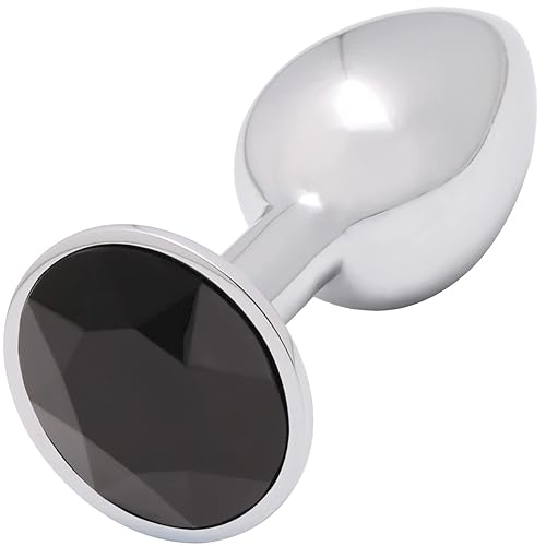 Akstore Small Fetish Anal Plug Butt Personal Sex Massager(Black) - Black