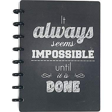 Staples Arc System Poly Covers, Assorted Quotes, 9-3/8 Inch x 11-1/4 Inch