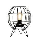 JHY DESIGN Tabletop Lamp Bedside LED Battery Lamp Battery Powered Lamp with 6-Hours Timer Feature...