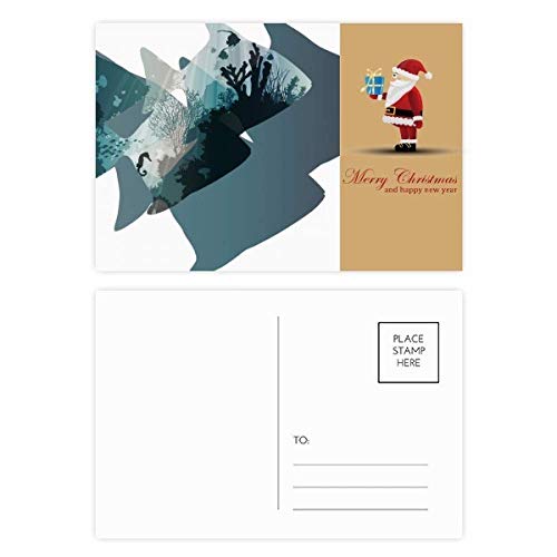 Cartes postales méduses de corail Seahouse lot de 20 sans doublon