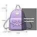 I IHAYNER Girls Bowknot Cute Leather Backpack Mini Backpack Purse for Womens Gold Pink