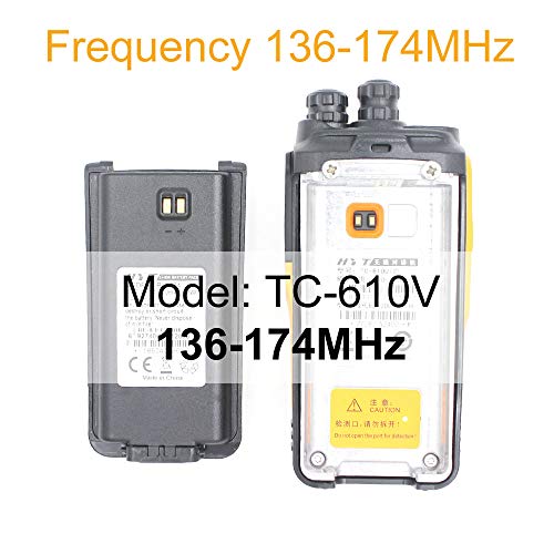 HYT TC-610 IP66 Waterproof Dustproof TC610 VHF136-174MHz Two-Way Radio+Programming Cable