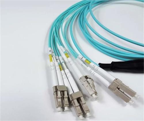 Cable de conexión M-LC de 12 núcleos Tipo A para redes FTTH de 50 metros 2