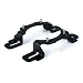 Xprite 4" Inch LED Fog Light Mounting Bracket Adapter for 2013-2018 Jeep Wrangler Hard Rock, Rubicon X, 10th Anniversary Editions