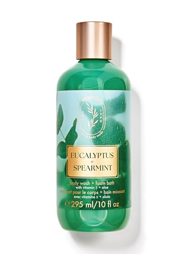 Image of Bath & Body Works Eucalyptus Spearmint Body Wash & Foam Bath
