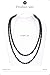 BABEYOND Long Pearl Necklace Faux Pearls Necklace Set 1920s Gatsby Costume Jewelry