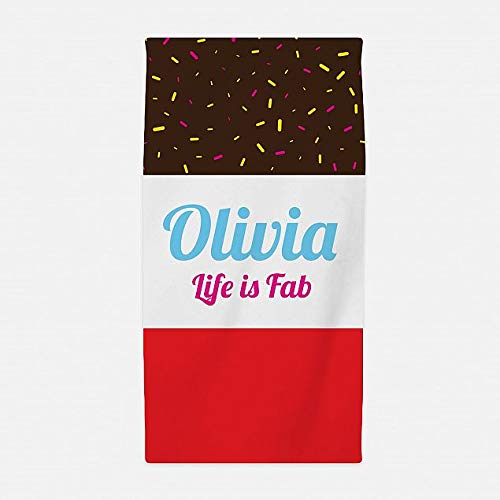 Custom Gifts Fab Ice Lolly Beach Towel