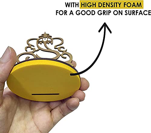 Satvik Lord Ganesh Diwali Shadow Diya, Deepawali Traditional Diya With Wax Tea Light/Tea Light Holder, Ridhi Sidhi Ganesh Diya #TOP3