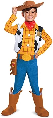 Woody Costume, Official Disney Pixar Toy Story 4 Deluxe Boys Costume