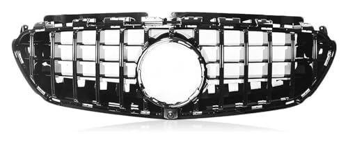 Grille pare-choc avant centrale style E63 S AMG calandre supérieure noire maille Classe E W213