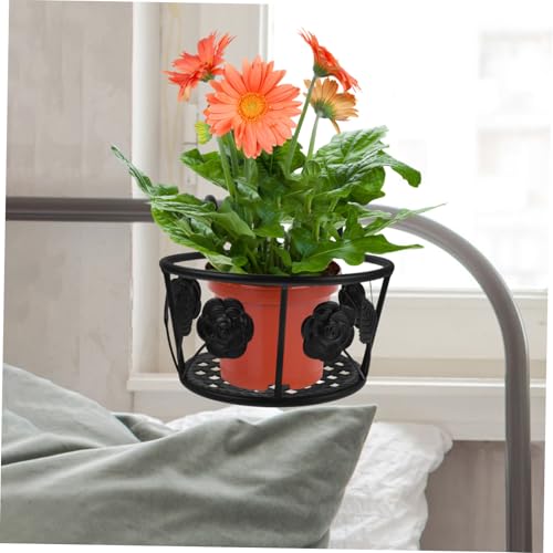 Support de pots de fleurs suspendu pour optimiser les petits espaces de balcon - 8