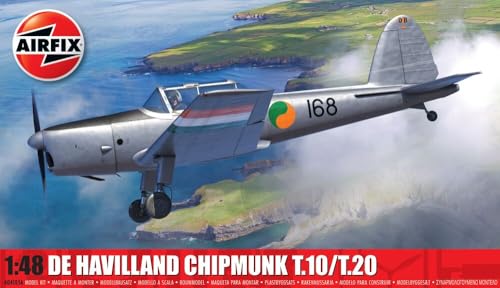 Maquette Chipmunk Airfix A04105A : assemblage facile sans défaut pour amateur d'avion