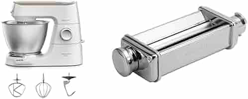 Kenwood Titanium Chef Baker XL KVC65.001WH - Impastatrice Planetaria Con Bilancia Integrata E Sfogliatrice KAX980ME - Foto 10