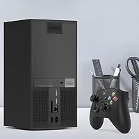 2er Pack Staubschutz Kompatibel mit Xbox Series X Konsole, PVC Schutz Zubehör mit Griffkappen – Ansicht 6