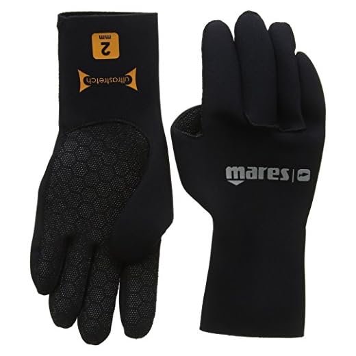 Mares vuxna dykhandskar handskar FLEX 20 ULTRASTRETCH svart M/L