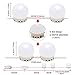 ILEBYGO 14 LED Vanity Mirror Lights, Hollywood Style Vanity Make Up Light, 3200-6500K Adjustable Color and 5 Brightness Level for Make up Vanity Table Set in Dressing Room (Mirror Not Include)