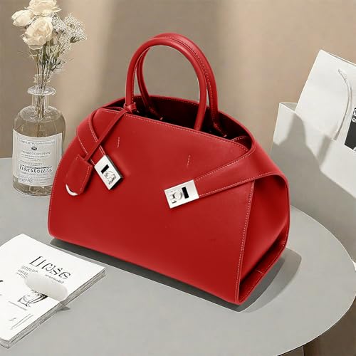 Bolso Tote de Cuero Hedexe para Mujer miniatura 3