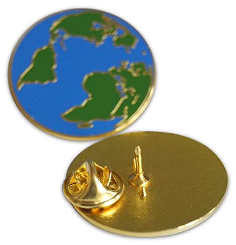 Novel Merk Earth Day Planet Lapel Pin, Hat Pin & Tie Tack Set with Clutch Back (3-Piece) by Novel Merk - Used condition - Image 3
