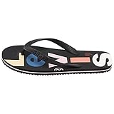 Sommer-Zunge Levi\'s Unisex Dixon 2.0 Flipflop, Regular Black, 45/46 EU