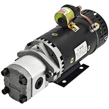 24V DC Hydraulic Motor and Pump Assembly 161937 161936 Compatible with Skyjack Scissor Lift SJIII3220 SJIII3226 SJIII4620 SJIII4626 SJIII4632